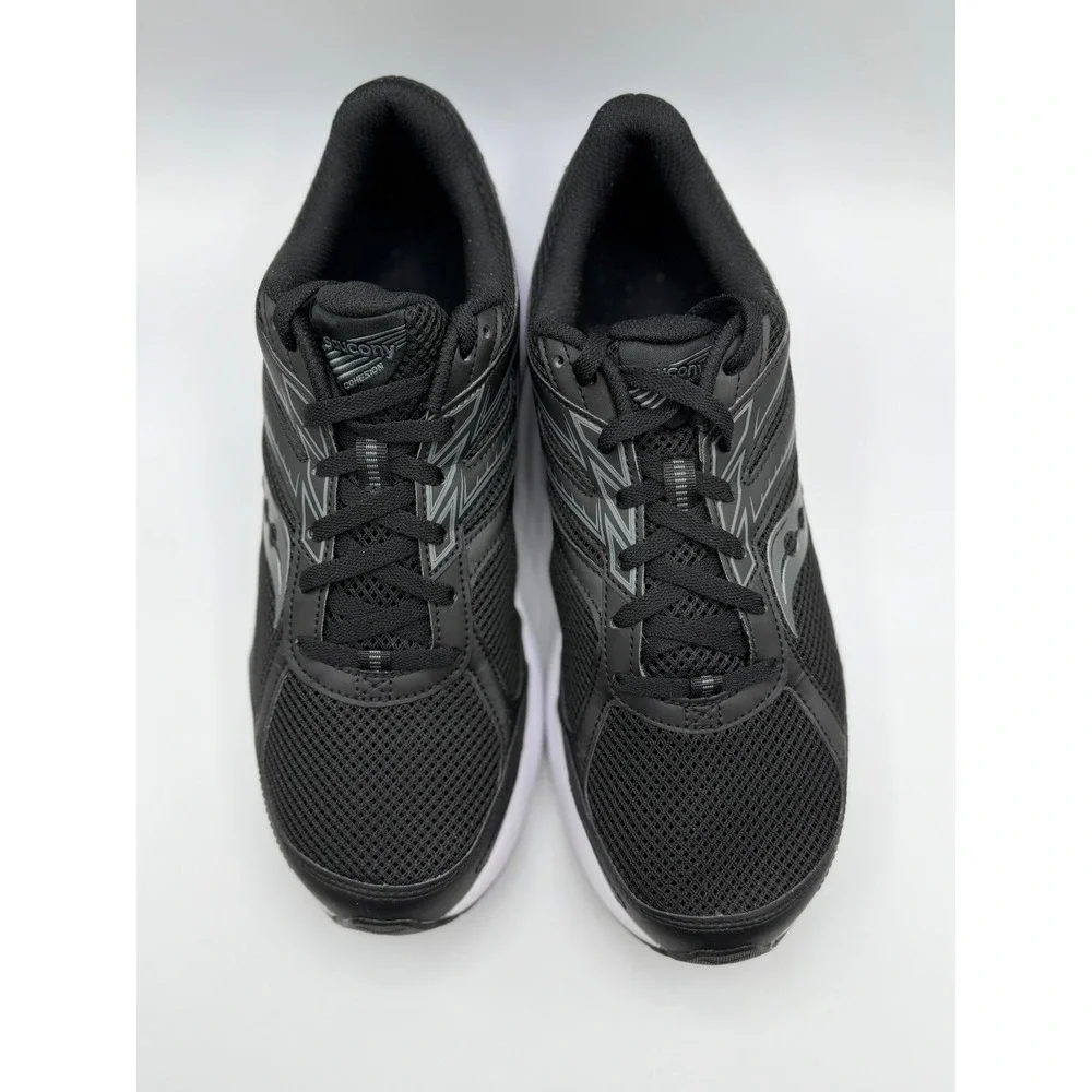 Saucony Cohesion 14 Men's Running Shoes S20629-1 Black White Sneakers Size 11 W‎